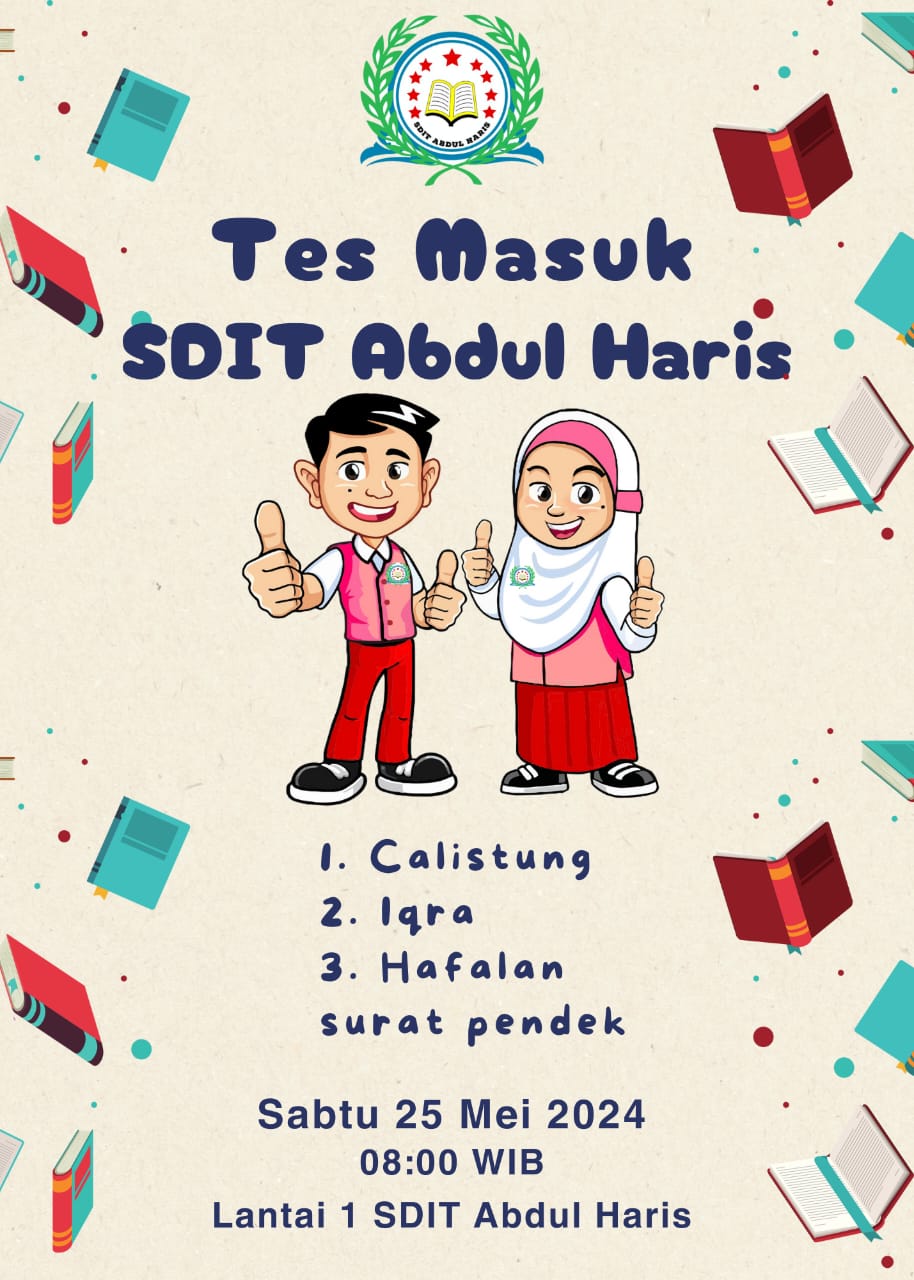 Tes Masuk SDIT Abdul Haris